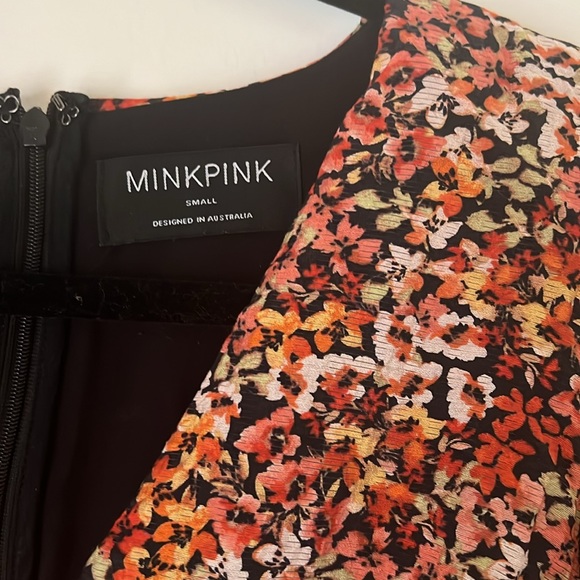 MINKPINK Gabae Wrap Floral Minidress - Picture 4 of 5